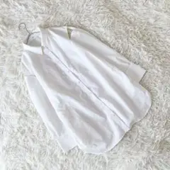《ヴァカンシー》 (F) ショルダーカットシャツ オーバーデザイン シンプル