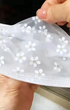 花柄不織布マスク 10枚セット