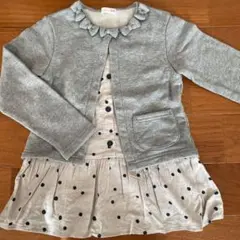 KP120 重ね着風トレーナーチュニック