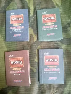 WONDA ワンダスポーツ 懐かしの朝刊 ミニチュア 4種セット