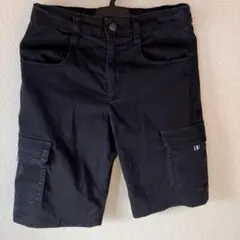 COMME CA DU MODE FILLEカーゴショーツ 130A ブラック