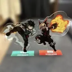 僕のヒーローアカデミア　 アクリルスタンド　爆豪勝己 緑谷出久