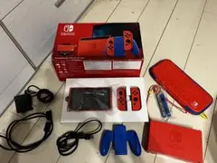 Nintendo Switch 赤/青 本体 マリオレッド SDカード付き