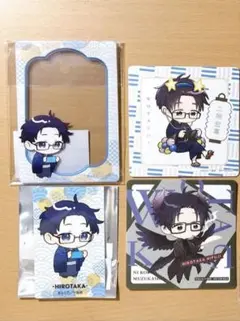 二藤宏嵩 桃瀬成海 樺倉太郎 小柳花子 二藤尚哉 桜城光 缶バッジ アクキー グッズ | ヲタクに恋は難しい展