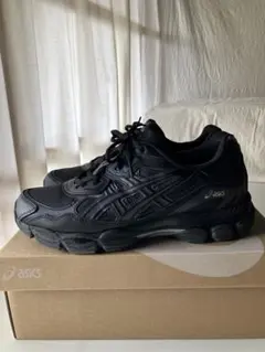 ASICS GEL NYC スニーカー ブラック 28cm