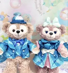 お顔厳選♡ ジュビリー　ダッフィー　シェリーメイ　ぬいぐるみバッジ