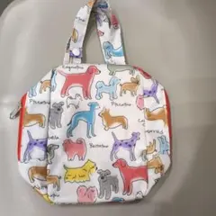 【マチ付き】犬柄 マグポーチ　保冷