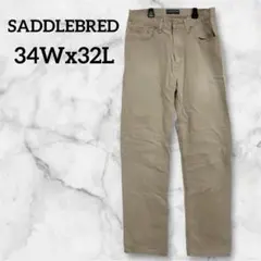 レア✨SADDLEBRED 【34Wx32L】クラシックフィット チノパン