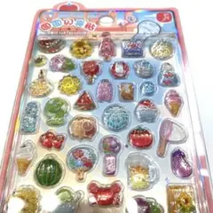 ボンボンドロップシール(夏・赤)