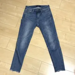 AZUL ストレッチ デニム ジーンズ XS 64cm ライトブルー