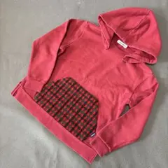 familiar☆130☆ 赤 パーカー