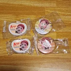 アーニャ　缶バッジ 消しゴム