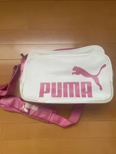 PUMA PUMA エナメルバッグ ピンク バレー バスケ スポーツ