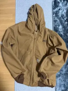 Carhartt フード付きブラウンジャケット