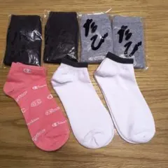 靴下 3足セット 足袋　4足