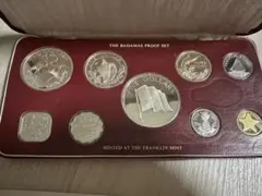 バハマ 1975年 10ドル銀貨 プルーフ 1975年バハマ10ダラー銀貨 スターリングシルバー品位SV925 外国