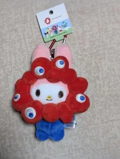 お顔厳選❤ ミャクミャク なりきりサンリオ マイメロディ カラビナ