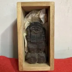 大幅値下げ　大黒天　恵比寿天　飛騨一位細工　木彫　木喰堂　土屋華岳　一刀彫　骨董 2025年最新】大黒 一刀彫の人気アイテム - メルカリ