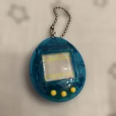 【ジャンク品】初代たまごっち　バンダイ　1997年　クリア　ブルー　スケルトン