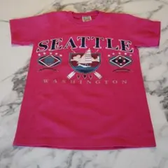 130半袖Tシャツ JERZEES SEATTLE ピンク『新品未使用』のサムネイル