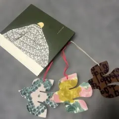 ミナペルホネン　A glowing light 冊子 鳥型オーナメントセットのサムネイル
