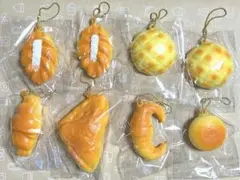 スクイーズ　パン型キーホルダー　8個セット　⑥