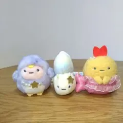 すみっコぐらし　ぺんぎんラグーン　てのりぬいぐるみ3個セット