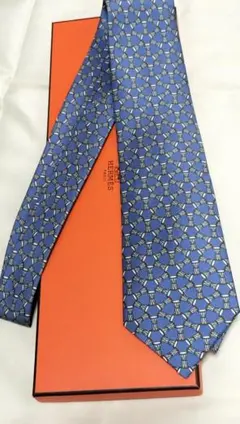 極美品HERMES L'AIR DE GINZA限定 ジャガードシルク ネクタイ - メルカリ