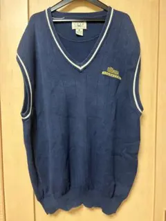GEAR FOR SPORTS Vネック ニットベスト ネイビー