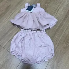 新品未使用　セットアップ　女の子　ベビー服　70