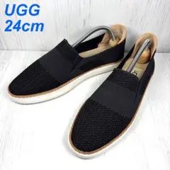 UGG スリッポン　Sammy スニーカー　ブラック　24