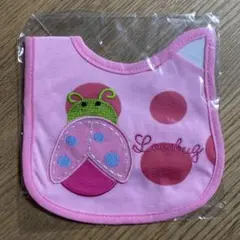 新品未使用 カーターズ　スタイ　よだれかけ てんとう虫