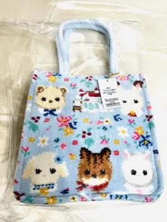 【柄が綺麗】 FEILER フェイラー シルバニアファミリー トートバッグ 柄が綺麗】 FEILER フェイラー シルバニアファミリー トートバッグ