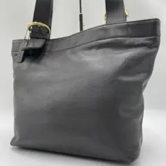 良品 COACH ショルダーバッグ レザー ブラック オールドコーチ 斜め掛け