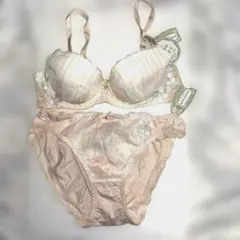 tutuanna ブラジャーショーツセット ピンク系 C70 Mサイズ