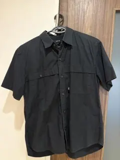 メンズ 半袖シャツ ブラック 2点セット　COMME CA ISM有