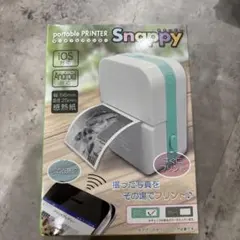 ポータブルプリンター Snappy 本体 ミントグリーン