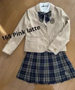 【美品】165 ピンクラテ 卒服 フォーマル ラルフローレン靴下付き