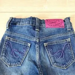 デニムパンツ　長ズボン　SOMETHING 130センチ