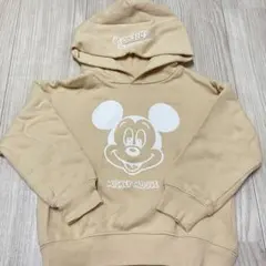 ミッキーマウス フード付きパーカー 110 ディズニー