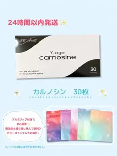 ライフウェーブ　カルノシン2枚組　正規品　新品未開封 2026年最新】ライフウェーブカルノシンの人気アイテム - メルカリ