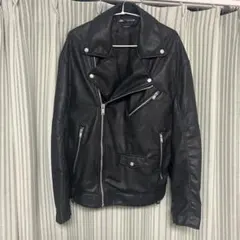 ZARA ダブルライダースジャケット ブラック