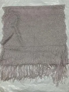 ストール ショール　美品　結婚式　キラキラ　フォーマル　ピンク