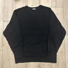GU ジーユー ヘビーウエイト クルーネック スウェット トレーナー Lサイズ