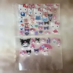 クリアキャンディーシール　キティ　マイメロクロミ　おすそ分け