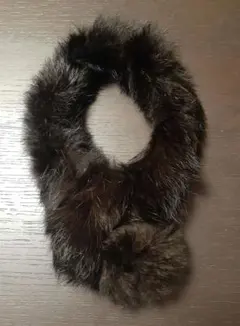 ファー 素材　ネックウォーマー