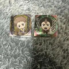 ハイキュー　シールウエハース　レア　2点