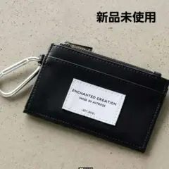 フラグメントケース ミニウォレット コンパクト 財布 ブラック