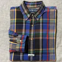 Ralph Lauren ラルフローレン　ネルシャツ　Lサイズ