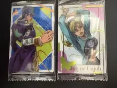 ジョジョの奇妙な冒険 ストーンオーシャン ウエハース　空条 徐倫 空条　承太郎